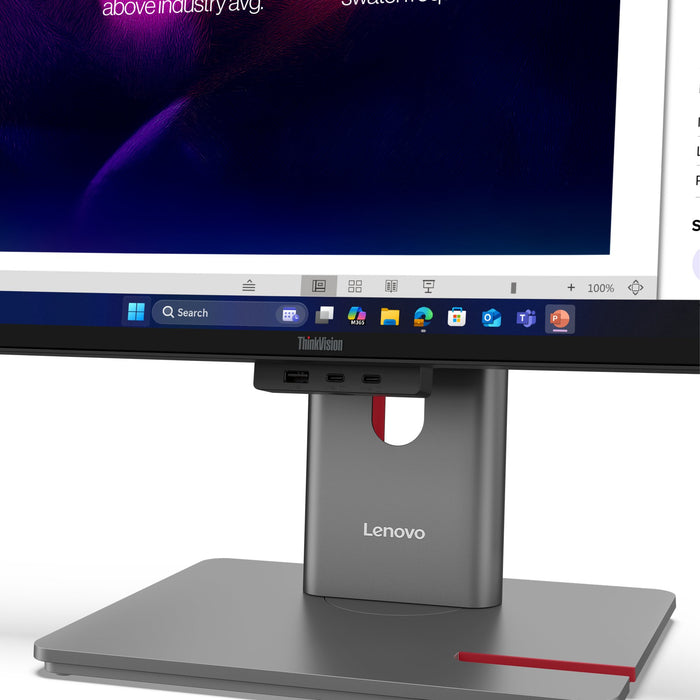 EAN 0198156645616 - Lenovo ThinkVision P40WD-40 pantalla para PC 100,8 cm (39.7") 5120 x 2160 Pixeles WUHD LED Negro imagen 10