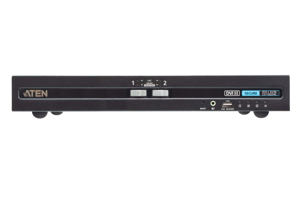 EAN 4710469341953 - ATEN CS1182D4C-AT-G interruptor KVM Montaje en rack Negro imagen 1