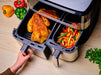 EAN 3045380024236 - Tefal Dual Easy Fry & Grill EY905D Doble 8,3 L Independiente 2700 W Freidora de aire caliente Acero inoxi imagen 8