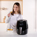 EAN 8432406730014 - Black & Decker BXAF2500E freidora Sencillo 2,5 L Independiente 1500 W Freidora de aire caliente Negro imagen 14