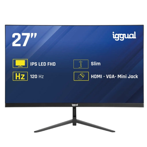 EAN 8435364319406 - iggual ML27S pantalla para PC 68,6 cm (27") 1920 x 1080 Pixeles Full HD LED Negro imagen 2
