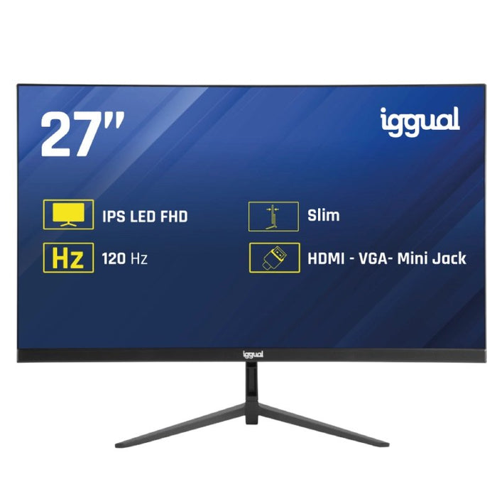EAN 8435364319406 - iggual ML27S pantalla para PC 68,6 cm (27") 1920 x 1080 Pixeles Full HD LED Negro imagen 2