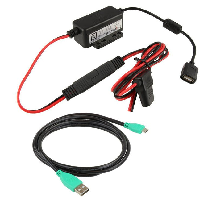 Gds Modular Hardwired Car  Charger With Musb Cable