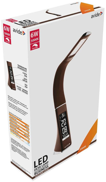 Avide Led Tischleuchte Hsiness Kalender Marrón 6w