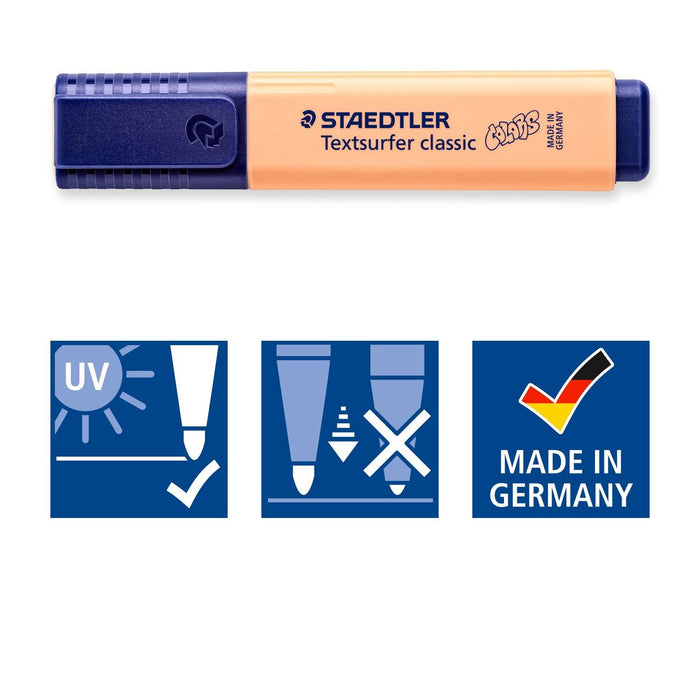 EAN 4007817049877 - Staedtler 364 C marcador 10 pieza(s) Punta de cincel Negro, Marrón, Azul claro, Gris claro, Cal, Menta, M imagen 7