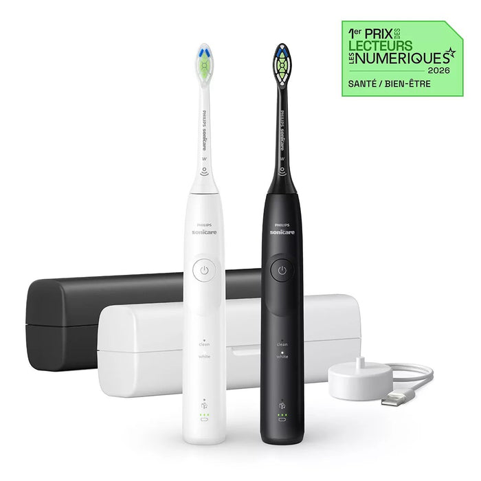 EAN 8720689043403 - Philips Sonicare 5500 series HX7119/02 cepillo eléctrico para dientes Adulto Cepillo dental sónico Negro, imagen 1