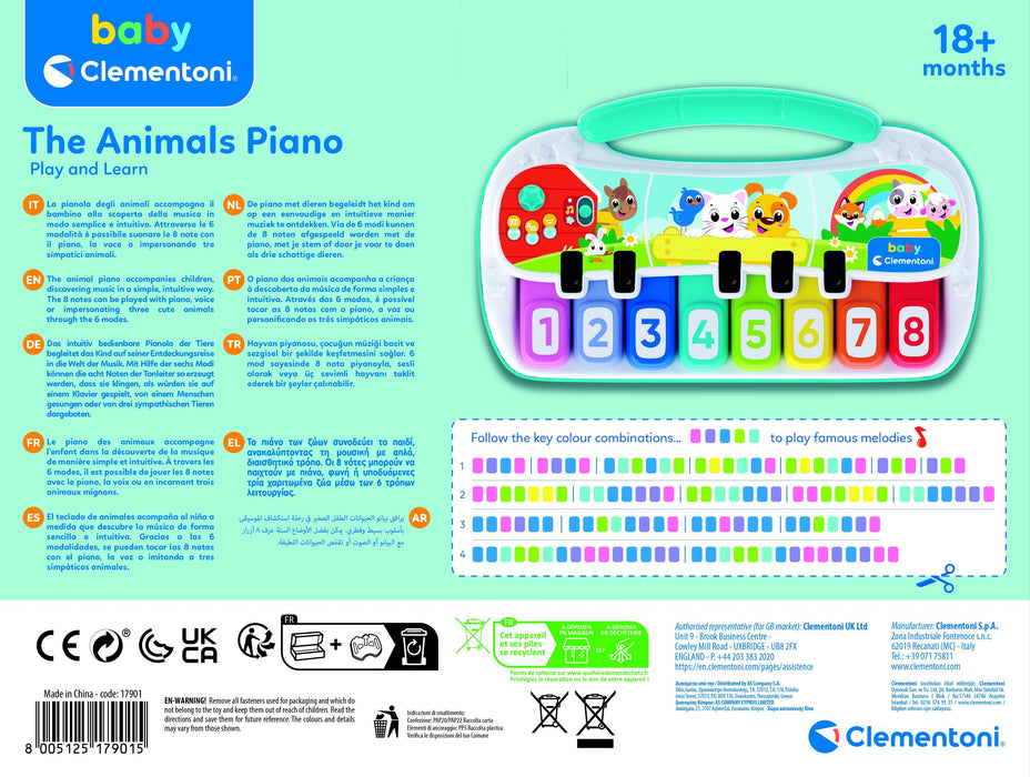 Piano Baby Animal