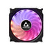 EAN 0753263075963 - Chieftec CF-3012-RGB sistema de refrigeración para ordenador Carcasa del ordenador Ventilador 12 cm Negro imagen 3