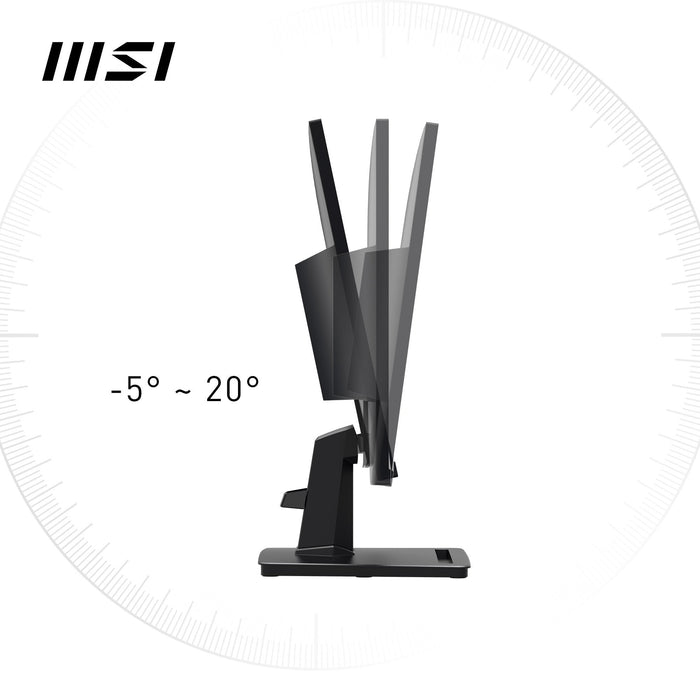 Monitor Led 23.8  Msi Pro Mp251 Negro 1ms/100hz/Ips Fhd/Hdm