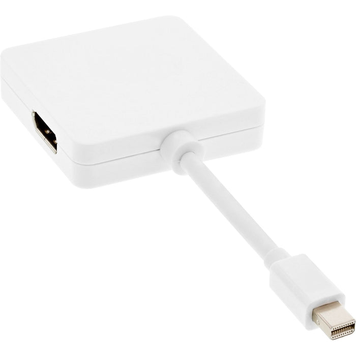 Adaptador Inline Mini Displayport A Hdmi / Dvi / Displayport Blanco