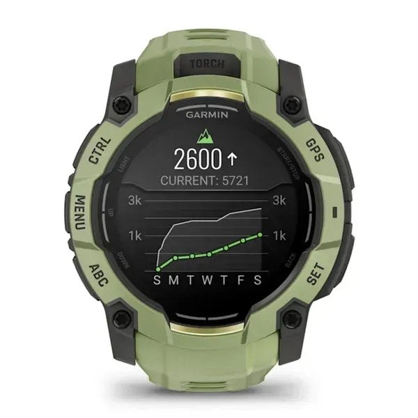 Instinct 3,50mm,Amoled,Fern Green/Gray, Fern Green Band, Ww