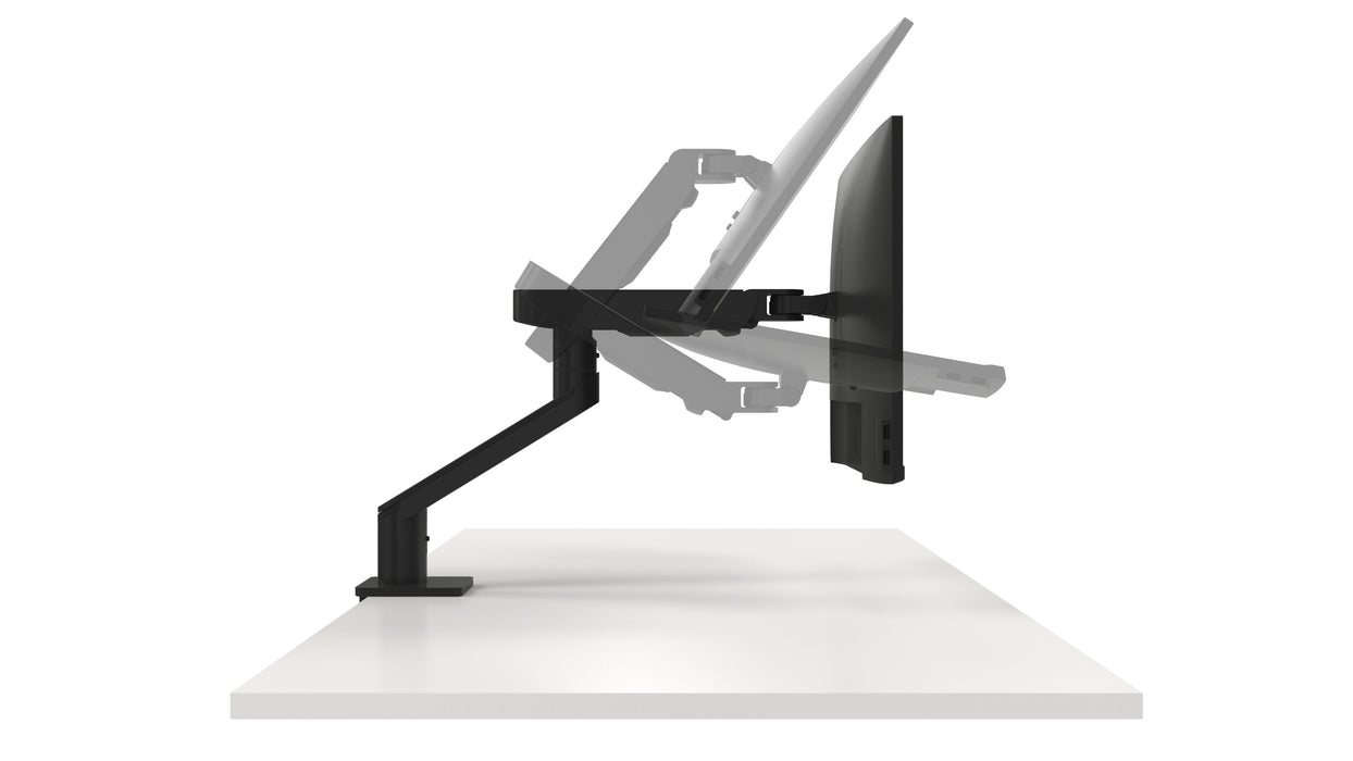 Single Monitor Arm For 19" To  38" Displays