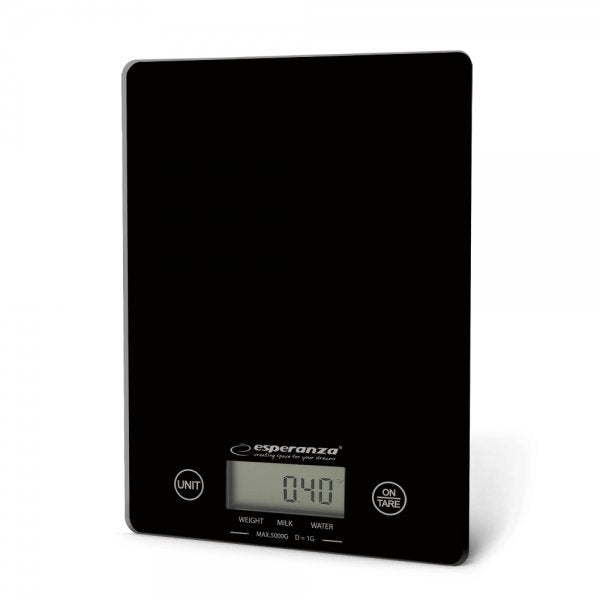 EAN 5901299914151 - Esperanza EKS002K báscula de cocina Negro Encimera Rectángulo Báscula electrónica de cocina imagen 1