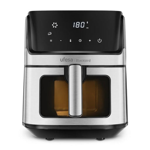 EAN 8422160057168 - Ufesa 72805716 freidora Sencillo 6,5 L Independiente Freidora de aire caliente Negro, Acero inoxidable imagen 2