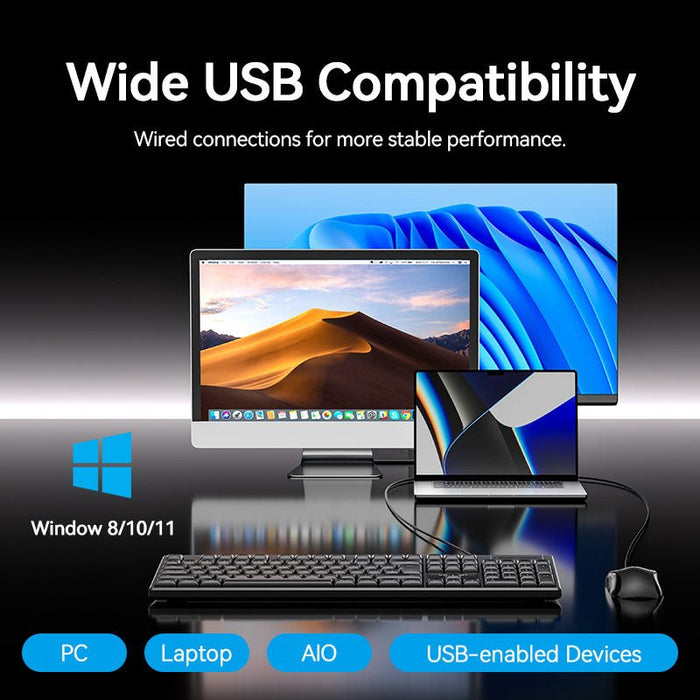 EAN 6922794790780 - Vention KTYBG-EN teclado Negro imagen 6