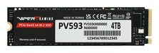 EAN 4711378430639 - Patriot Memory PV593 4 TB M.2 PCI Express 5.0 NVMe 3D TLC NAND imagen 1
