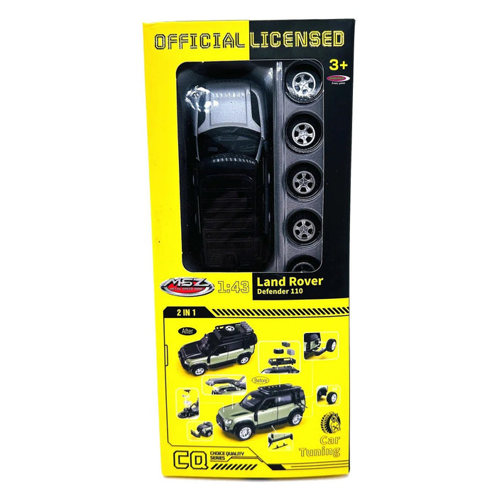 Jamara Land Rover Defender 1:43 2in1 Plata 3+