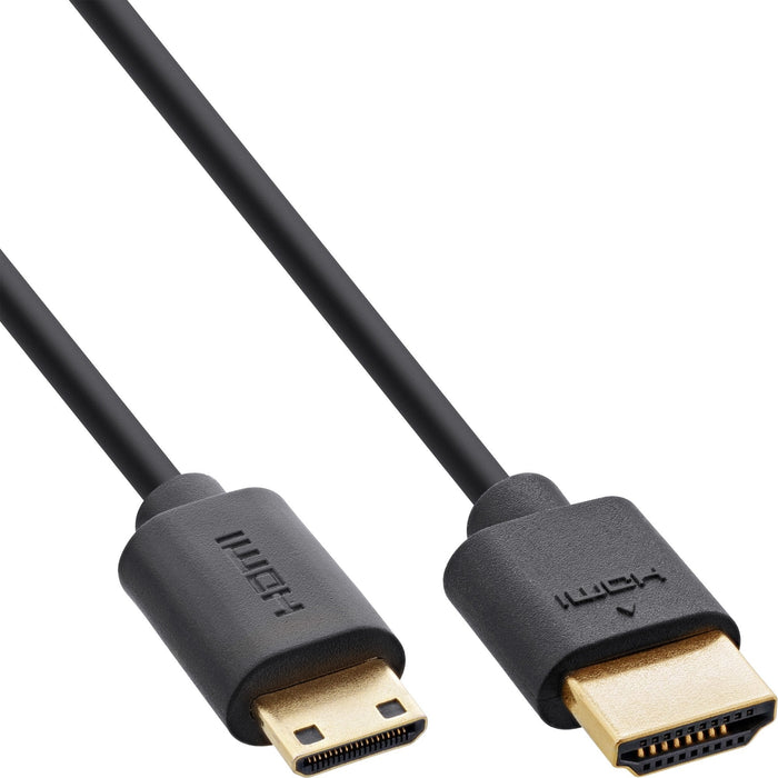 Inline Slim Ultra High Speed Hdmi Cable Am/Cm (Mini) 8k4k Negro 2m