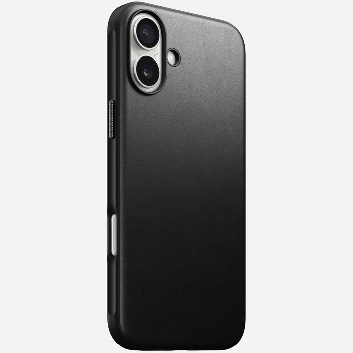 Nomad Modern Leather Case Iphone 16 Plus Black