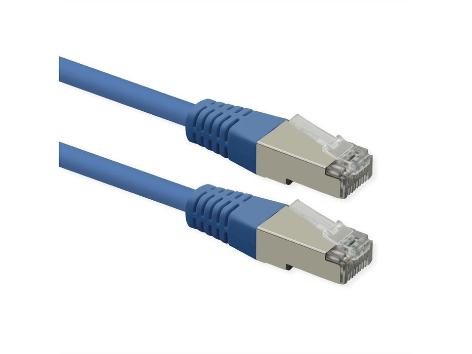 Kab Roline Cable De Red Cat.6 Class E Poe S Ftp Pimf Azul 0,3m