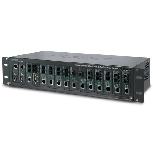 EAN 4711213687761 - PLANET MC-1500R convertidor de medio Interno Negro imagen 1
