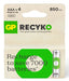 EAN 4891199223099 - GP Batteries ReCyko Pro GPRCK85AAA099C4 pila doméstica Batería recargable AAA Níquel-metal hidruro (NiMH) imagen 1