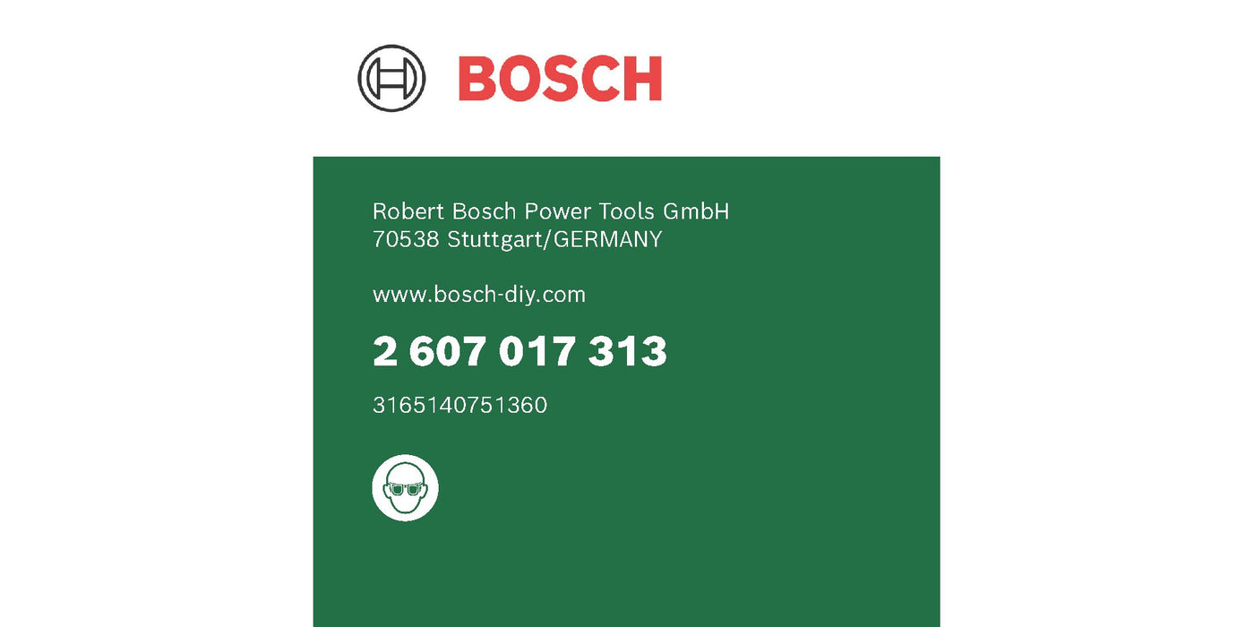 EAN 3165140751360 - Bosch 2 607 017 313 llave manual y juego imagen 3