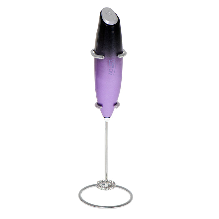 EAN 5903887806053 - Adler AD 4499 espumador o calentador de leche Handheld electric milk frother Negro, Violeta imagen 1