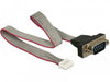 EAN 4043619896325 - DeLOCK 89632 cable de serie Negro, Gris, Rojo 0,3 m DB-9 imagen 1