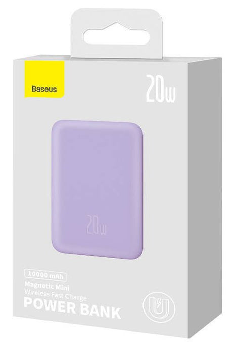 EAN 6932172626099 - Baseus PPCX110105 batería externa Polímero de litio 10000 mAh Cargador inalámbrico Púrpura imagen 9