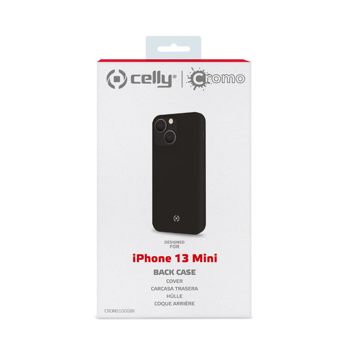 EAN 8021735190592 - Celly Cromo funda para teléfono móvil 13,7 cm (5.4") Negro imagen 6