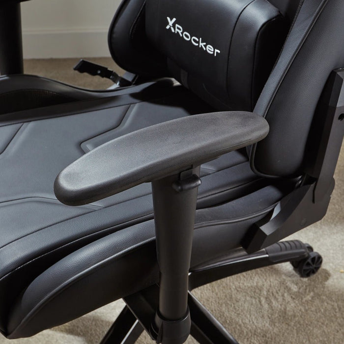 EAN 0094338210323 - X Rocker 2021032 silla para videojuegos Butaca para jugar Asiento acolchado Negro imagen 6