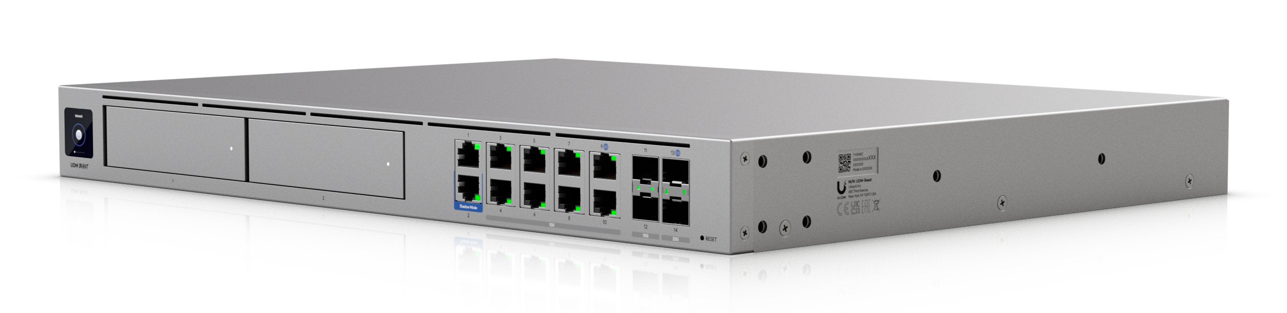 Ubiquiti Udm-Beast Gateway Cloud 25 Gbps Ips/Ids 7500+ Clientes