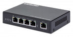 EAN 0766623561617 - Intellinet 561617 ampliador de red Transmisor de red Negro 10, 100, 1000 Mbit/s imagen 1