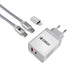 EAN 8436586742089 - SUBBLIM SUBCHG-3WPD10 cargador de dispositivo móvil Universal Plata, Blanco Corriente alterna Carga rápid imagen 1