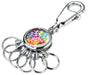 EAN 4024023469954 - TROIKA COLOURFUL LEAVES Llavero de anilla Multicolor, Plata imagen 1