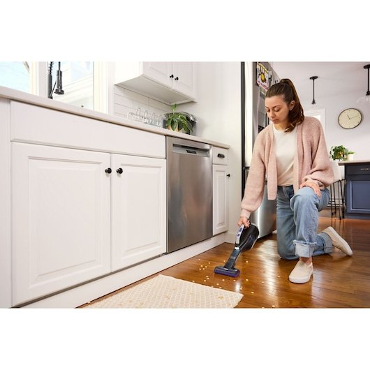 Aspiradora Black & Decker Dvd320bp De Mano Negro Sin Bolsa