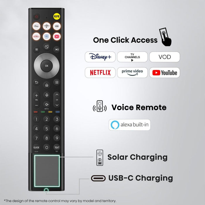 EAN 6942351436241 - Hisense 65UR9S 165,1 cm (65") 4K Ultra HD Smart TV Wifi Gris 3500 cd / m² imagen 12