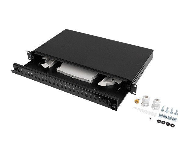 EAN 5901969430677 - Lanberg FOP1-24ST-FCB panel de parcheo 1U imagen 1