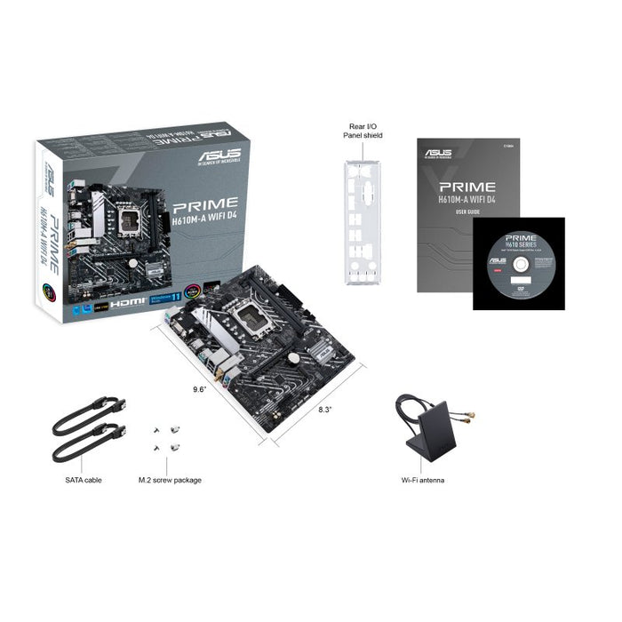 EAN 4711081758228 - ASUS PRIME H610M-A WIFI D4 Intel H610 LGA 1700 micro ATX imagen 6