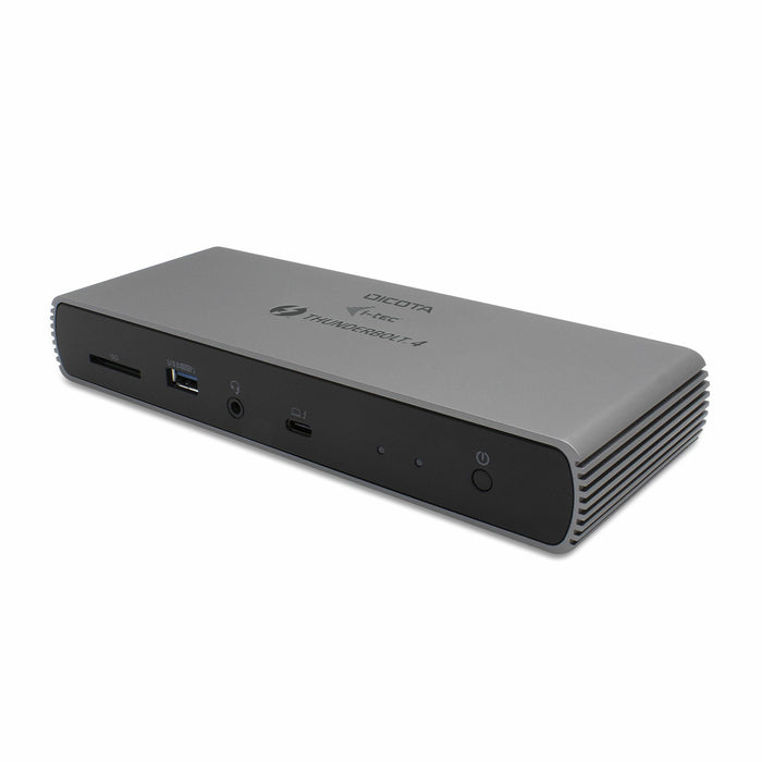 EAN 7640239420731 - DICOTA D32006 base para portátil y replicador de puertos Alámbrico Thunderbolt 4 Antracita imagen 1