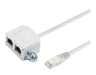 EAN 5711045539572 - Microconnect MPK419 cable de red Plata 0,15 m Cat5e F/UTP (FTP) imagen 1
