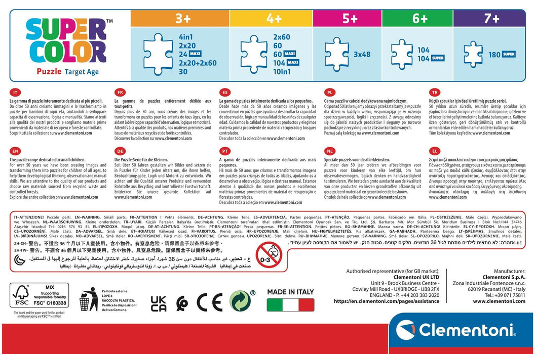 EAN 8005125248070 - Clementoni 24807 puzzle imagen 4