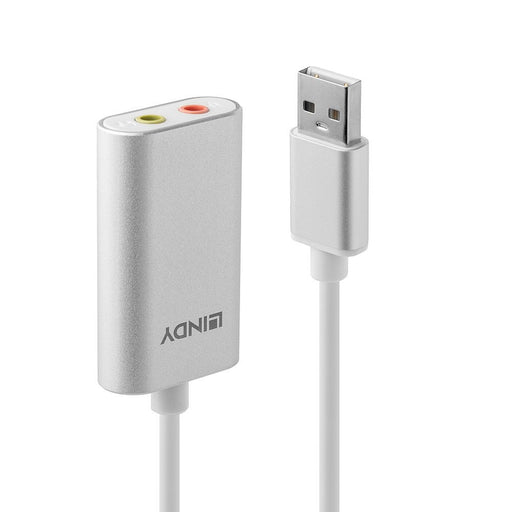 EAN 4002888429269 - Lindy 42926 convertidor de audio Plata, Blanco imagen 1