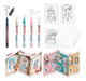 EAN 4057305063205 - Edding Manga Stifte Set Mehrfarbig Beige, Negro, Azul claro, Rosa, Blanco 5 pieza(s) imagen 5