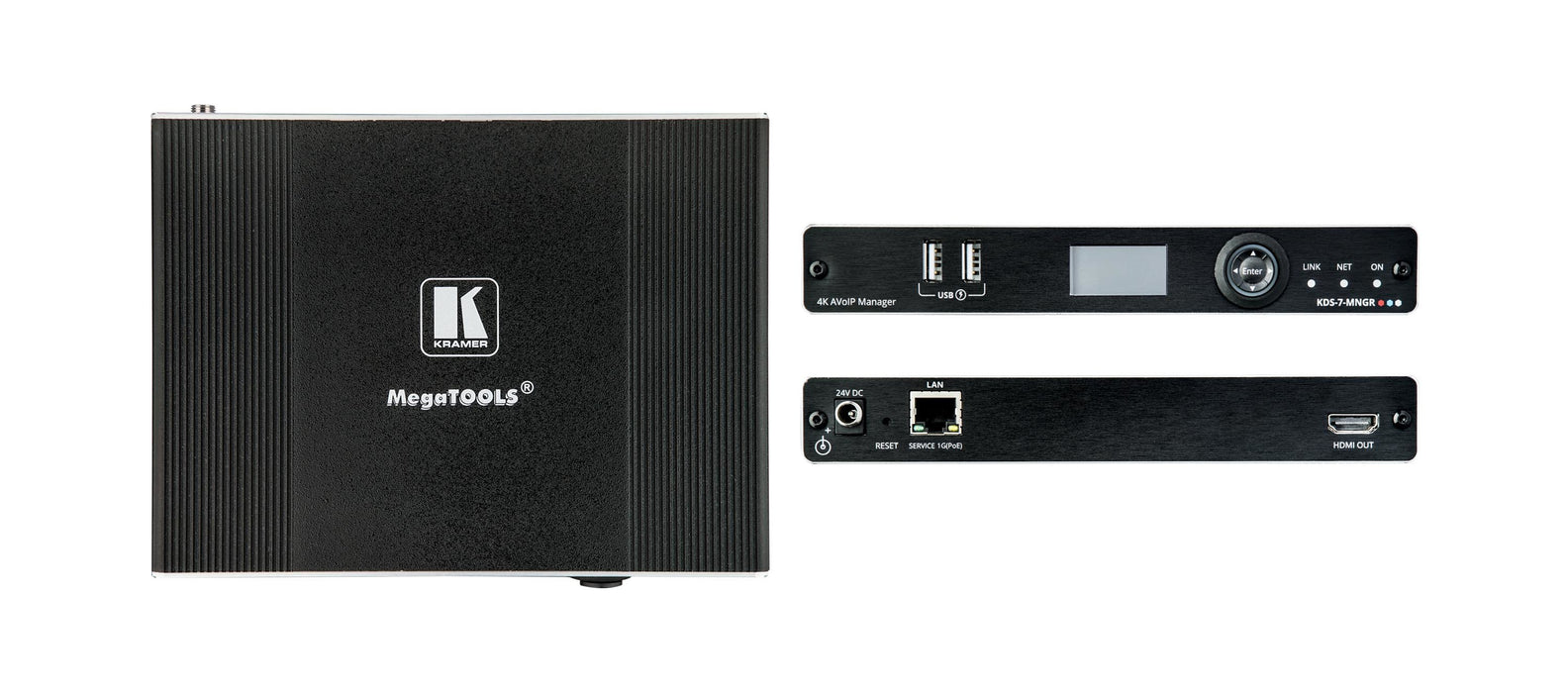 EAN 7291063096489 - Kramer Electronics KDS-7-MNGR Transmisor y receptor de señales AV imagen 2