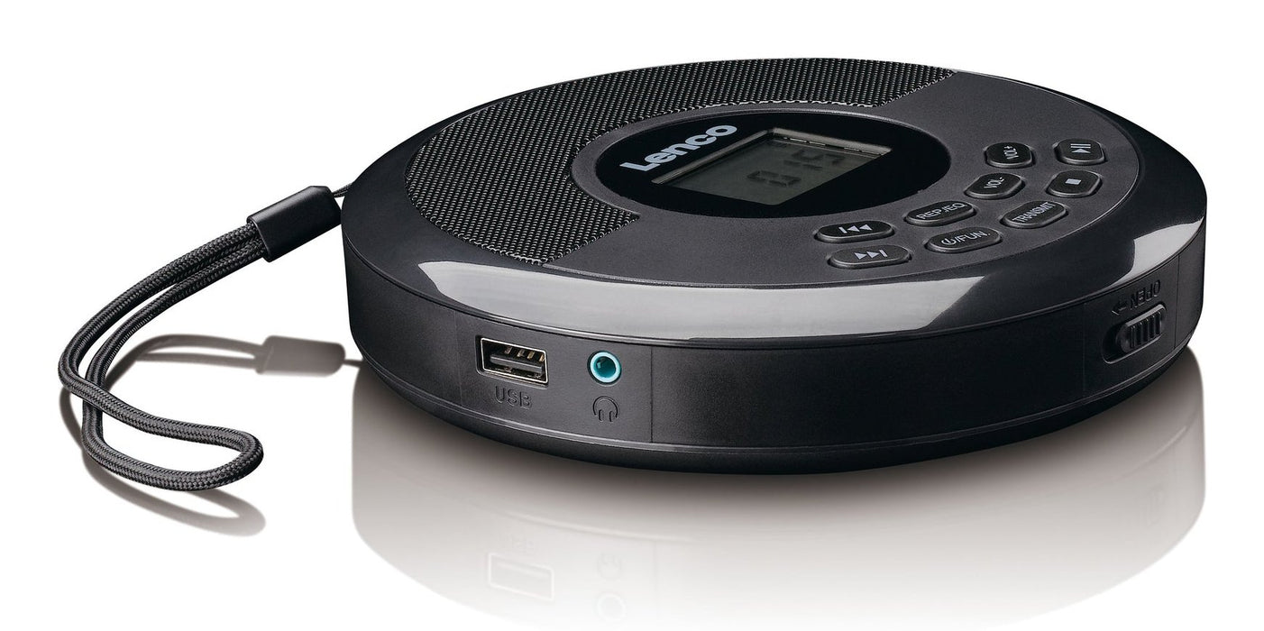 EAN 8711902090403 - Lenco CD-340BK Negro Reproductor de CD portátil imagen 2