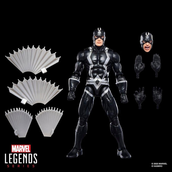 Figuras Blister 2  Black Bolt & Triton Inhumanos Marvel Legends Series 15cm