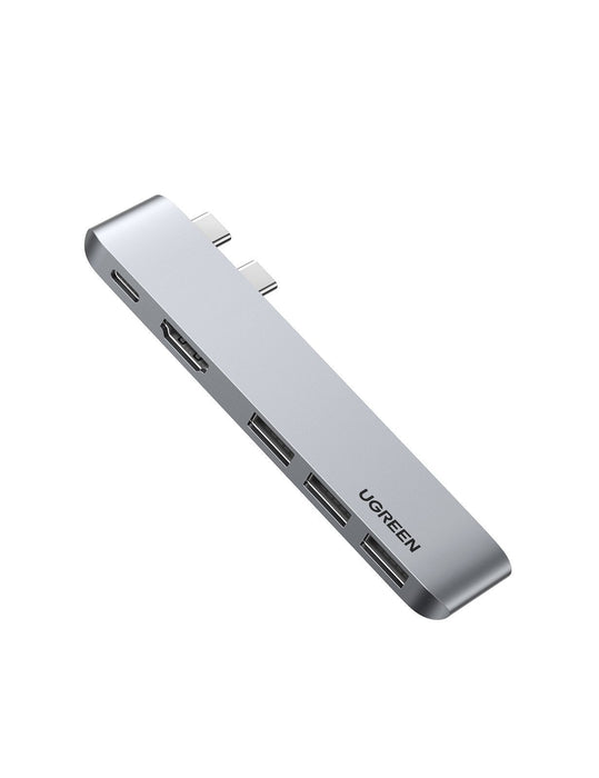 Adapter Hub Ugreen, 2xusb_c Do 3x Usb 3.0, Hdmi,
