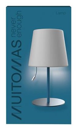 =>>Muitomas Lamp With Lanyard Blue